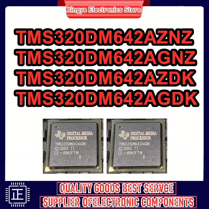 TMS320DM642AZDK TMS320DM642AGDK TMS320DM642AZNZ TMS320DM642AGNZ BGA IC chipset New Original in stock