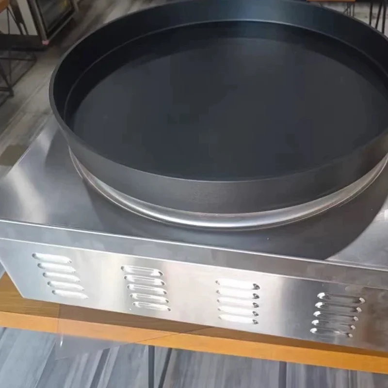 Tabletop Fried Single Head Double Head CNC Fryer Pot Frying Snack Dumpling Machine