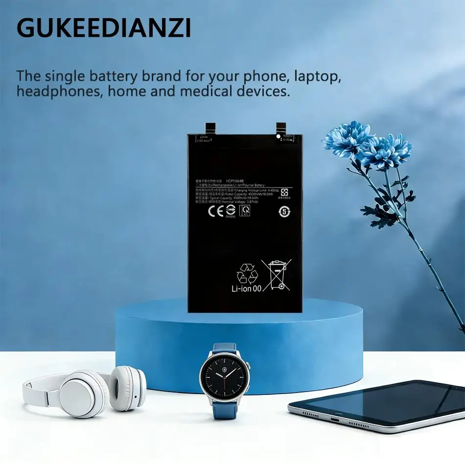 

Аккумулятор BP4K для Xiaomi Redmi Note 12 Pro 12T Poco X5 5G, высококачественная замена, 5000 мАч, увеличенная емкость