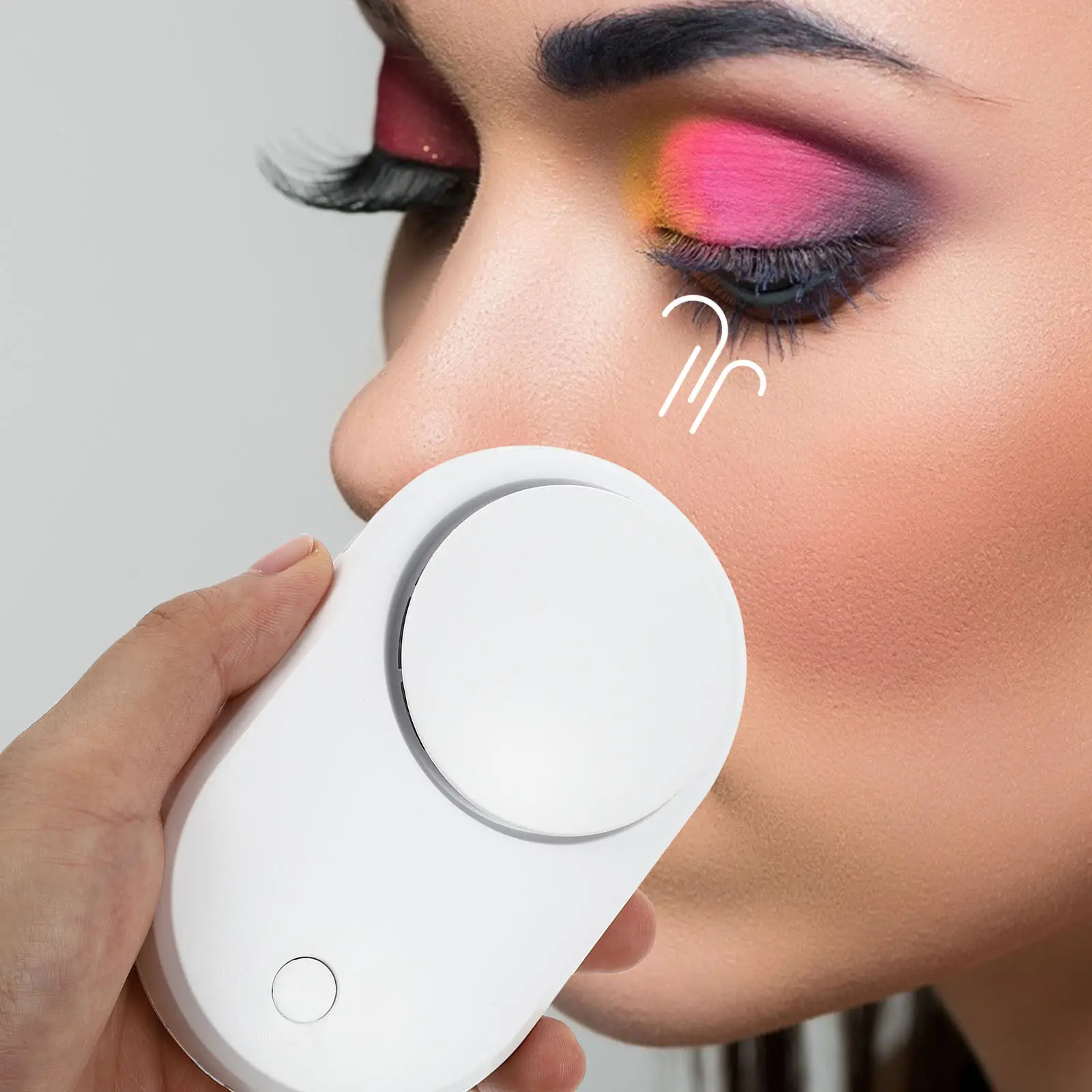 

Портативный фен для сушки ресниц, 1 шт., эффективный вентилятор для наращивания ресниц, легкий мини-вентилятор, идеально подходит для использования в дороге