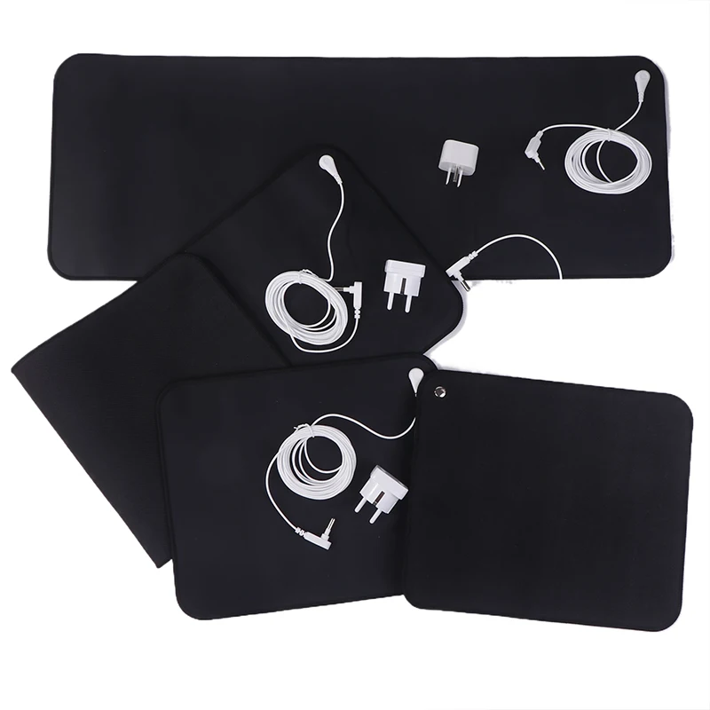 1*Grounding Mat For Sleep Energy Pain Relief Inflammation Balance Wellness Earth Connected Therapy For Grounding Conductive Rug view 5