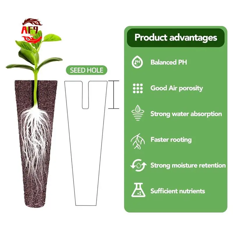 

AF90-50 Pcs Grow Sponges For Hydroponics, Replacement Plant Growing Sponges Seed Pods For Aero Garden, Refill Pods