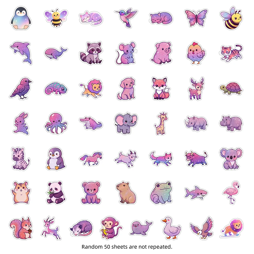 10/30/50 pçs bonito dos desenhos animados estrela animais graffiti adesivos estéticos criança decalques brinquedo notebook guitarra capacete kawaii adesivo para presente