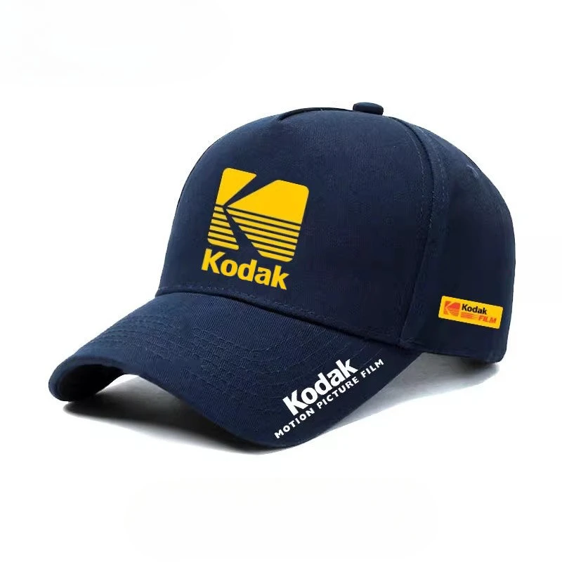 KODAK Film Photographer Camera Enthusiast Baseball Cap, Unisex Couple Casual Sun Hat for Outdoor