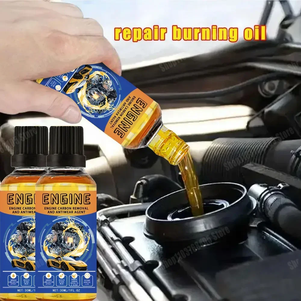 Engine Anti-Wear Protector Agent Engine Carbon Removal Repair Agent Reduce Fuel Consumption Additive Engine Protection Oil