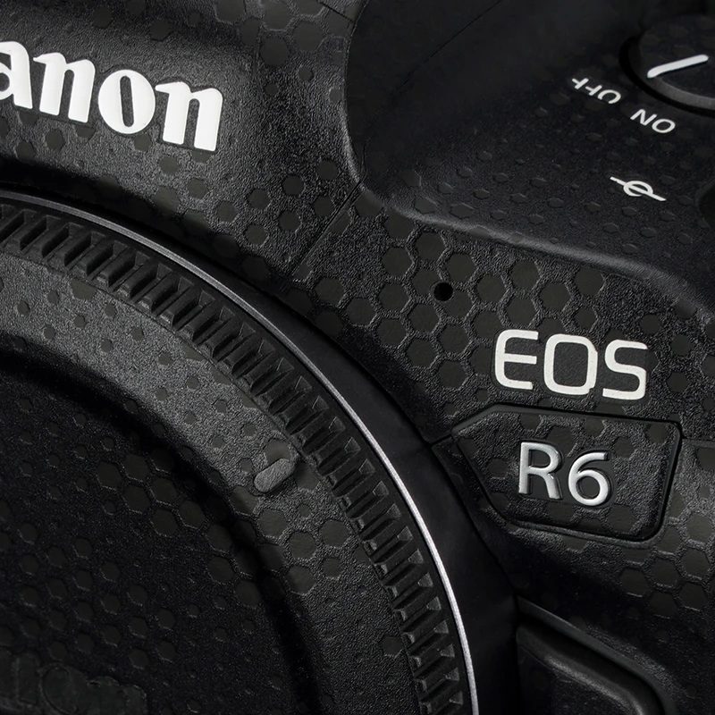 EOS R6 pegatina sin espejo cámara cuerpo abrigo envoltura película protectora Protector vinilo calcomanía piel para Canon EOSR6