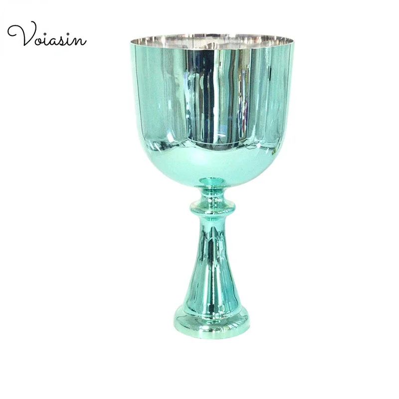 

Raphael Green Singing Grail Top High-end Series Chakra Clear Cosmic Quartz Crystal Sound Healing Musical Instrument 6-8.5Inch