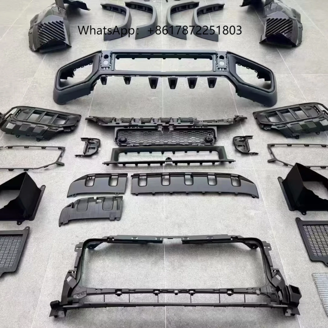 

For Mercedes Benz G W464/W463a 2018-2024 Facelift 2025 W465 AMG G63 Style Bodykit New Bumper Grill for G-Class G350 G500 G550