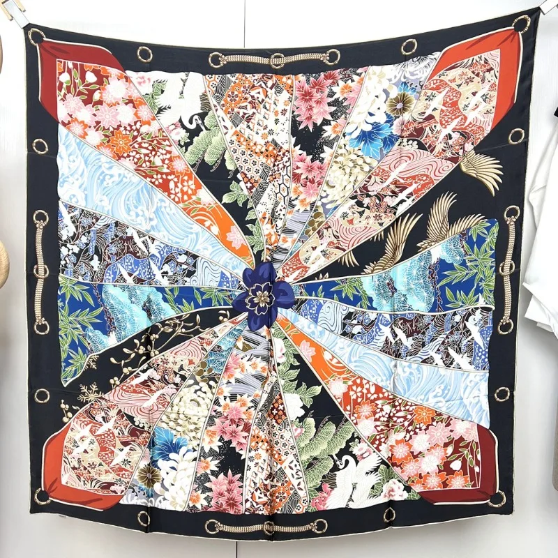 Echarpe-en-soie-de-murier-100--Echarpe-carree-tendance-chale-multifonctionnel-leger-et-doux