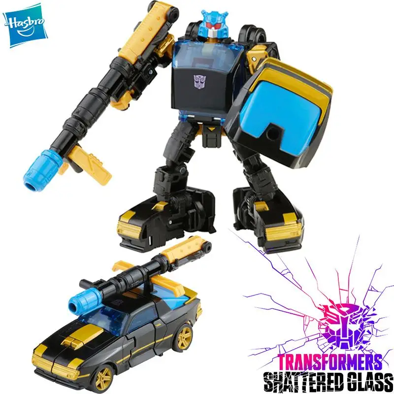 

Hasbro Transformers Generations Shattered Glass Collection Autobot Goldbug Deluxe Class Figure 5.5 Inch