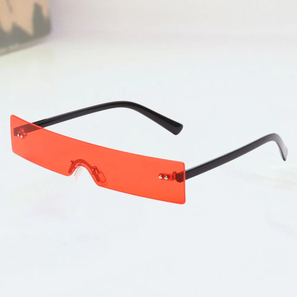 

Sunglasses Durable UV Protection Lightweight Unisex Vintage Travel Cool Aesthetic European Sturdy Half Frame For Women Men Beach