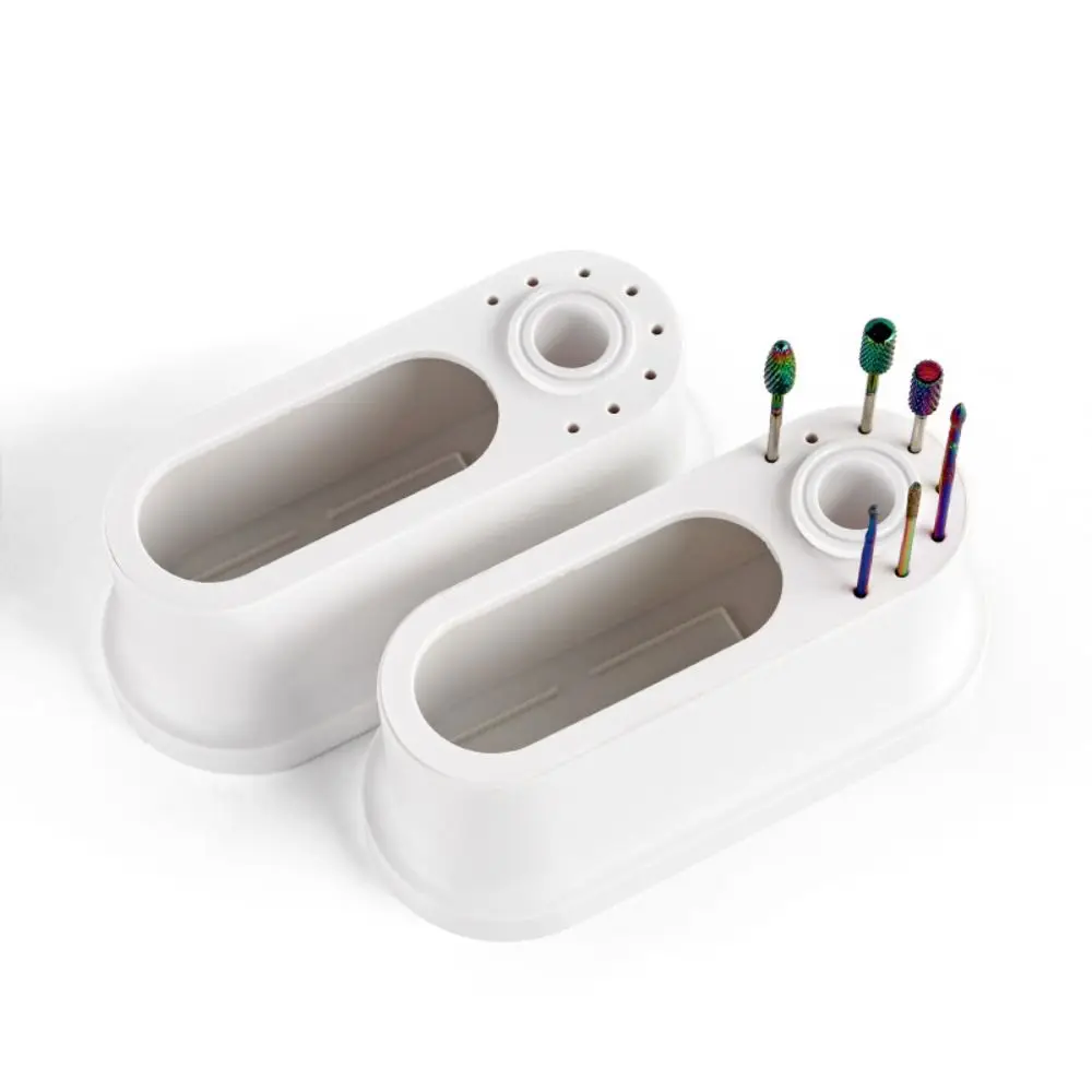 

НОВЫЙ 8-отверстий держатель для сверл для ногтей, универсальный держатель для сверл для ногтей большой емкости, подставка для ногтей Efile, маникюрный салон