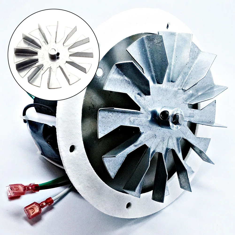 Single Paddle Fan Blade Fan Blade 5inch Metal BA100 Exhaust Draft Motor Inch PC Pellet Pro II Package Contents