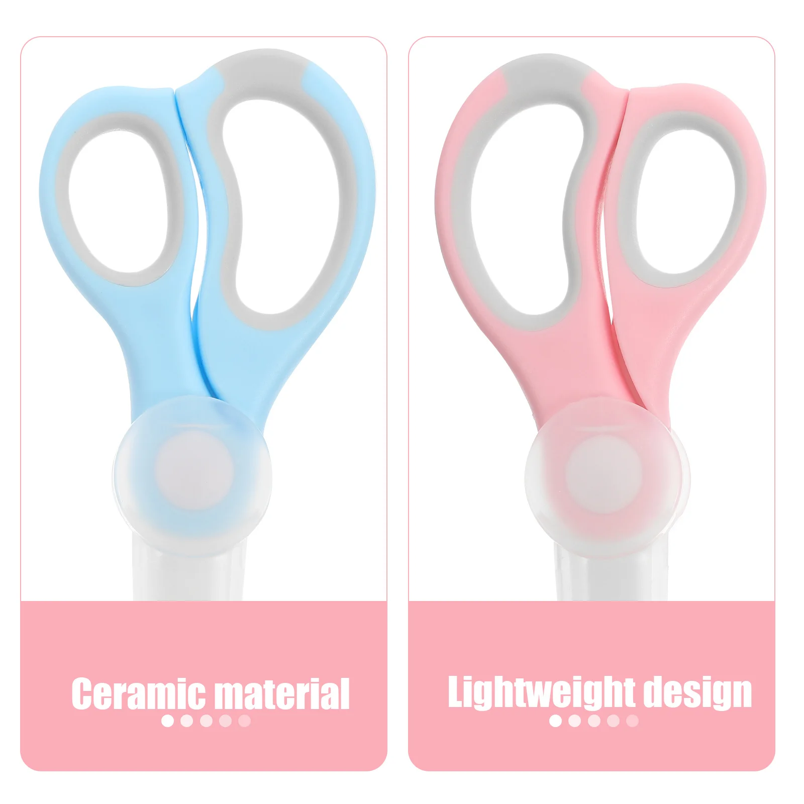 

1Set Premium Ceramic Garden Pruning Scissors Ergonomic Design Portable Trimmer for Branches Trees Gardening Tool with Storage