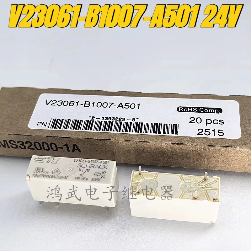 

（Brand New Original）1pcs/lot 100% original genuine relay:V23061-B1007-A501 24V 5pins