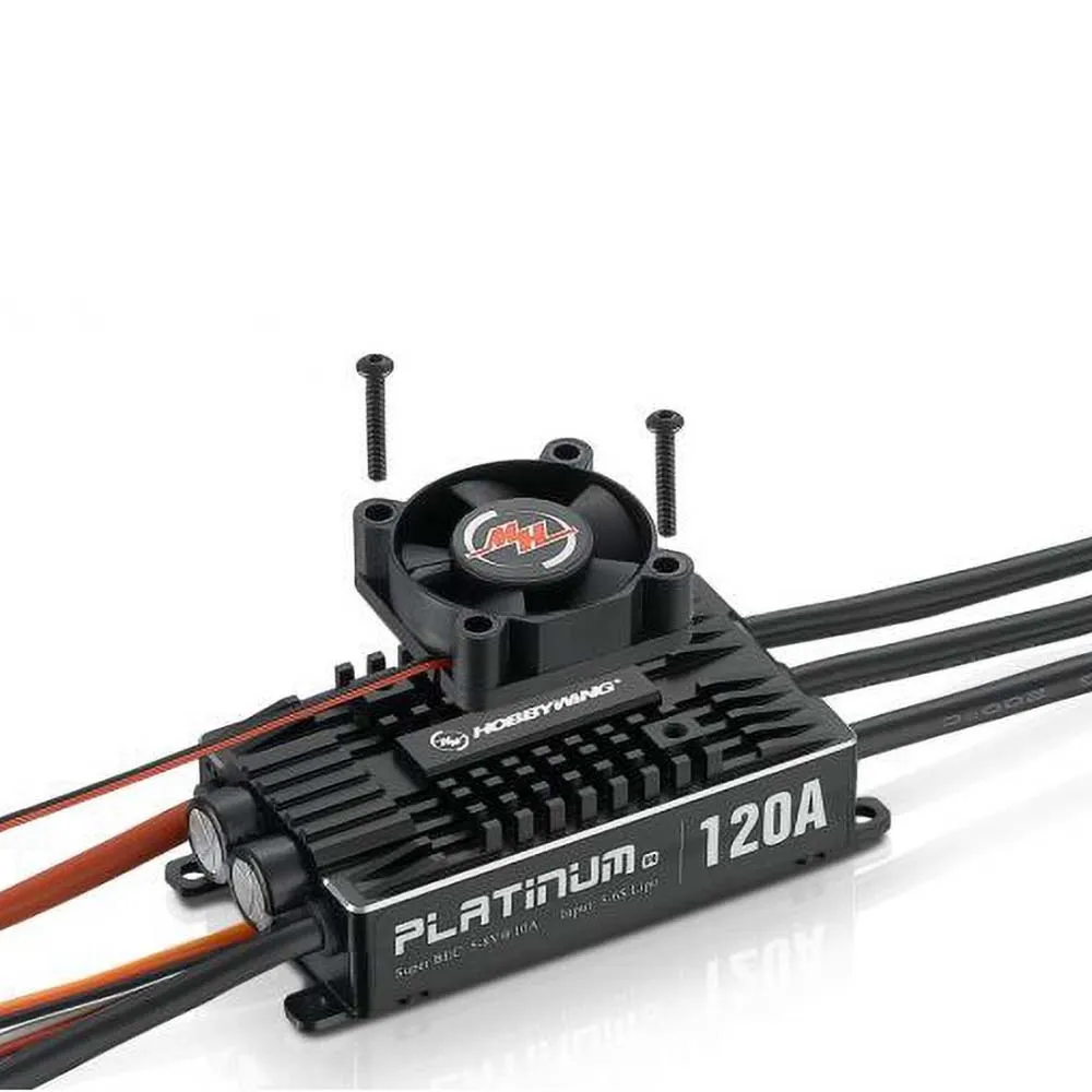 Nowy Hobbywing Platinum V4 Brushless ESC 120A / Platinum Pro 3 w 1 Wielofunkcyjna skrzynka programowa LCD do zabawek dla seniorów Rc Akcesoria