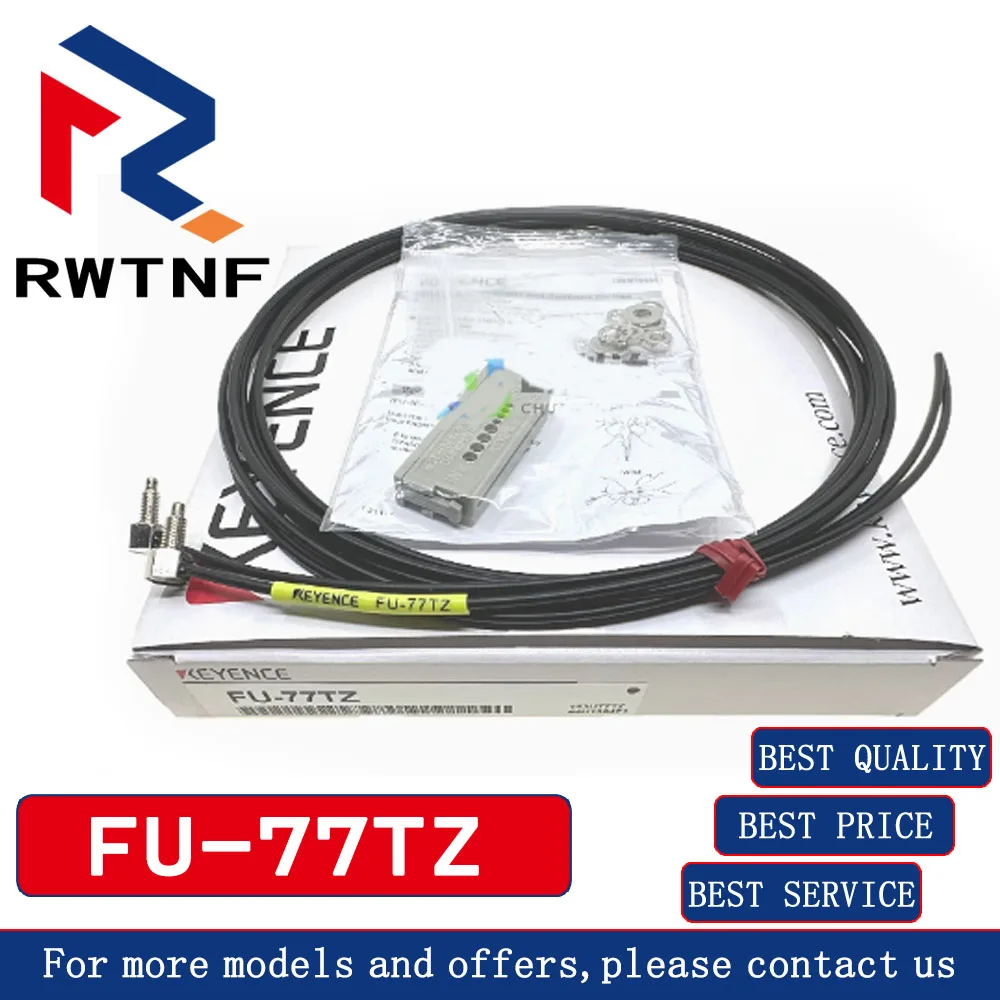

Brand New Genuine KEYENCE FU-77TZ right-angle fiber-optic wire sensing sensor