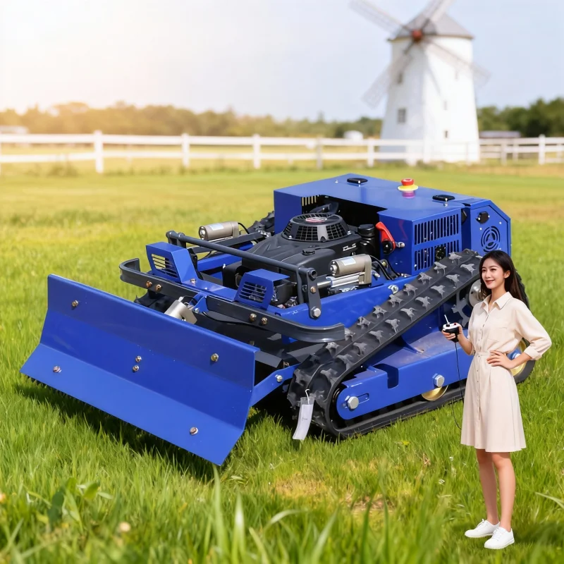 

Customized Remote-Controlled Zero-Turn Lawn Mower - All-Terrain Self-Propelled Robot with Discounted Pasture Price