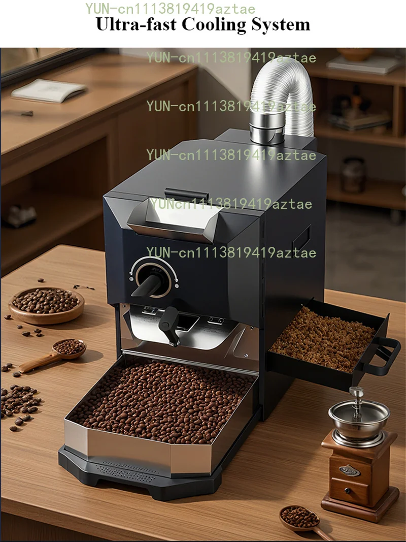 Electric 220V 1000g Coffee Bean Roaster with 10 inch Touchscreen Commercial Coffee Roasting Machine Coffee Equipment