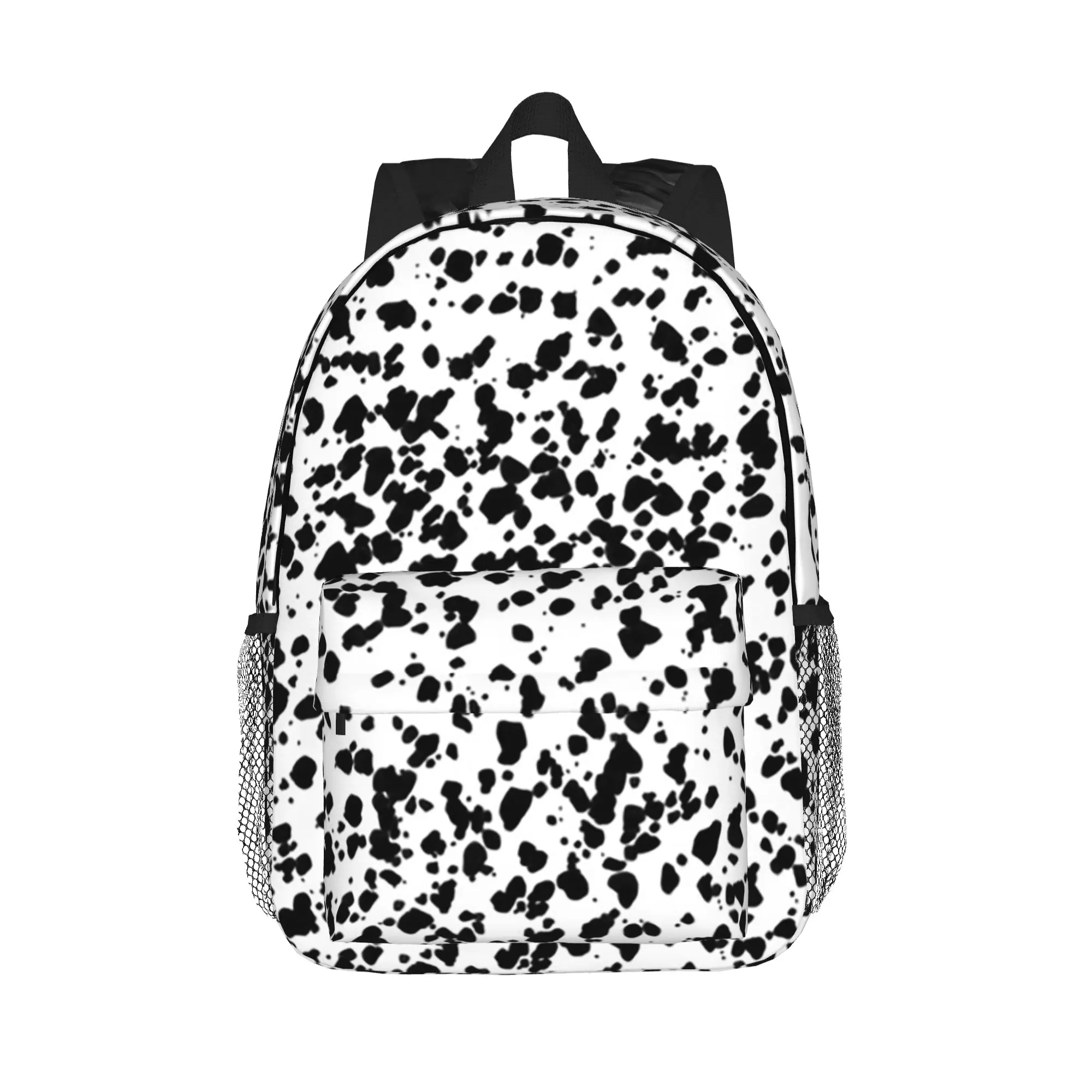 Dalmatian Dog Texture Backpack Hot Sale Daypack Large Capacity Boys Girls BookBag Shoulder Bags for Men Women School Bag
