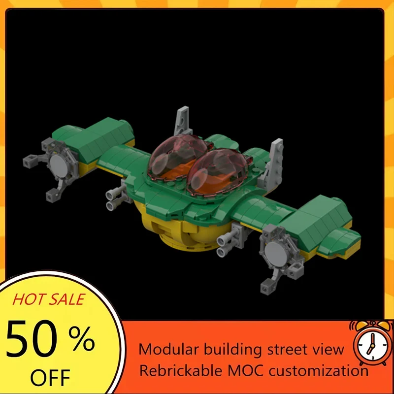 

242PCS Popular Space War Movie Model MOC Building Bricks Spaceship Modular Technology Gifts Holiday Assemble Children Toy Suit