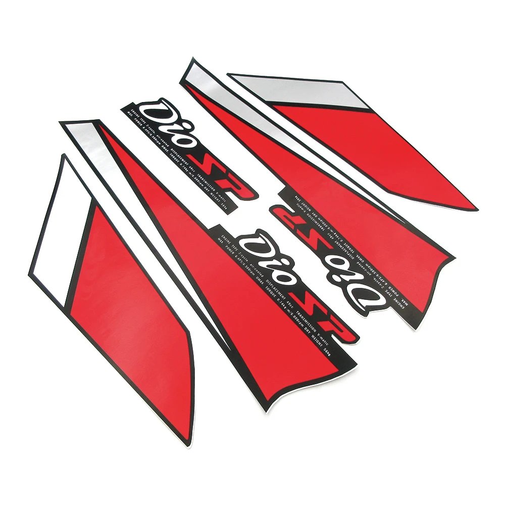 Motorcycle Scooter Whole Body Fairing Stickers Glue Decorative Decals Accessories For Honda Dio SR SP DIO50 AF17 AF18 AF27 AF28