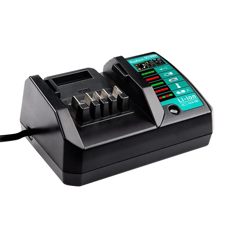 DC18WA Li-ion Battery Charger For Makita 14.4V 18V BL1415G BL1413G BL1815G BL1820G BL1811G BL1813G Lithium Battery