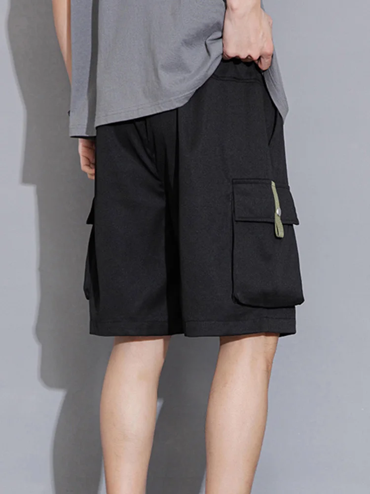 Baggy Short Workwear Shorts Techwear Cargo Men's Black Golf Multiple Pockets Tactical Man Summer Jeans Casual Pants