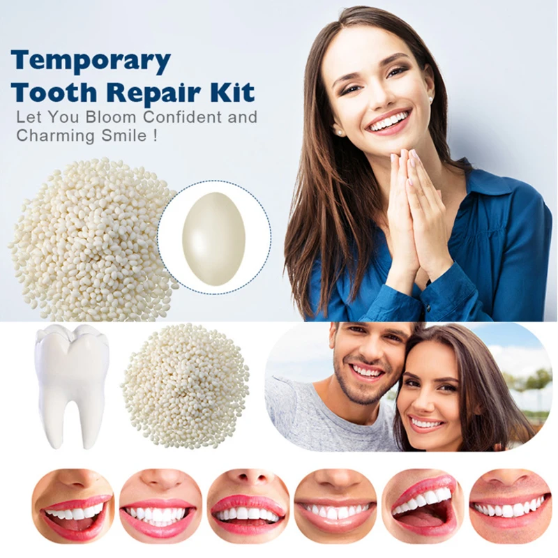 ResinTemporary Tooth Repair Kit Teeth And Gaps FalseTeeth Solid Glue Denture Adhesive Teeth Whitening Tooth Beauty 5g/20g