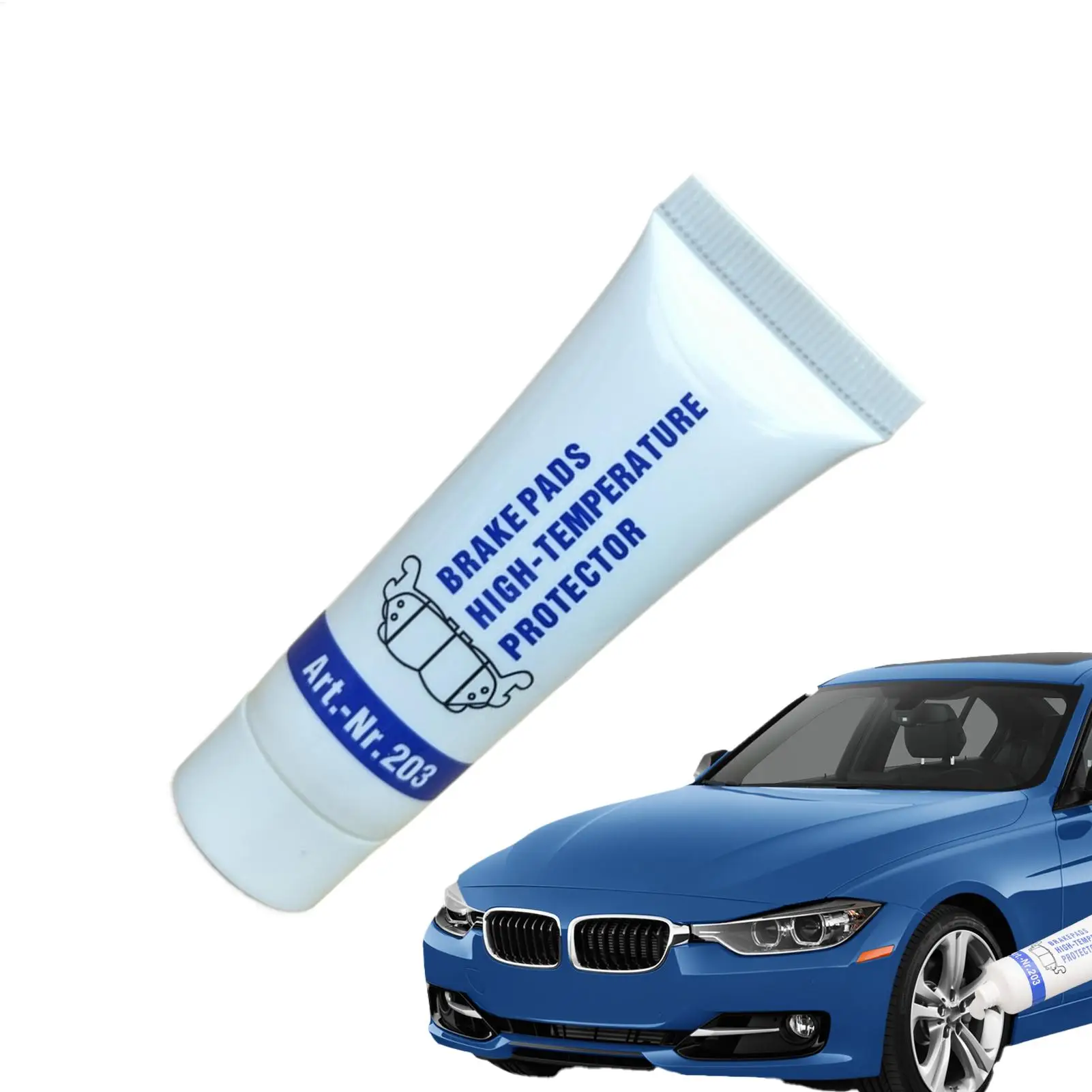 1pc Brake Pads Grease Brake Grease Lubricant 10g Brake Fluids Wide Temperature Range Automotive Assembly Lubricants Brake Grease