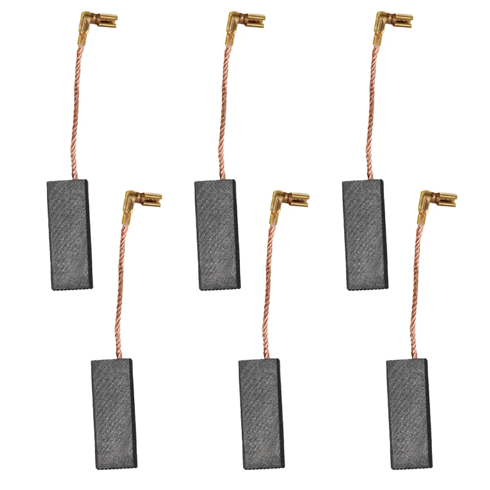 

6pcs Carbon Brushes For McCulloch 2200 Chain Saw X73 For Flymo Woodshark 350 D94 Home Utility Power Tool Accessories