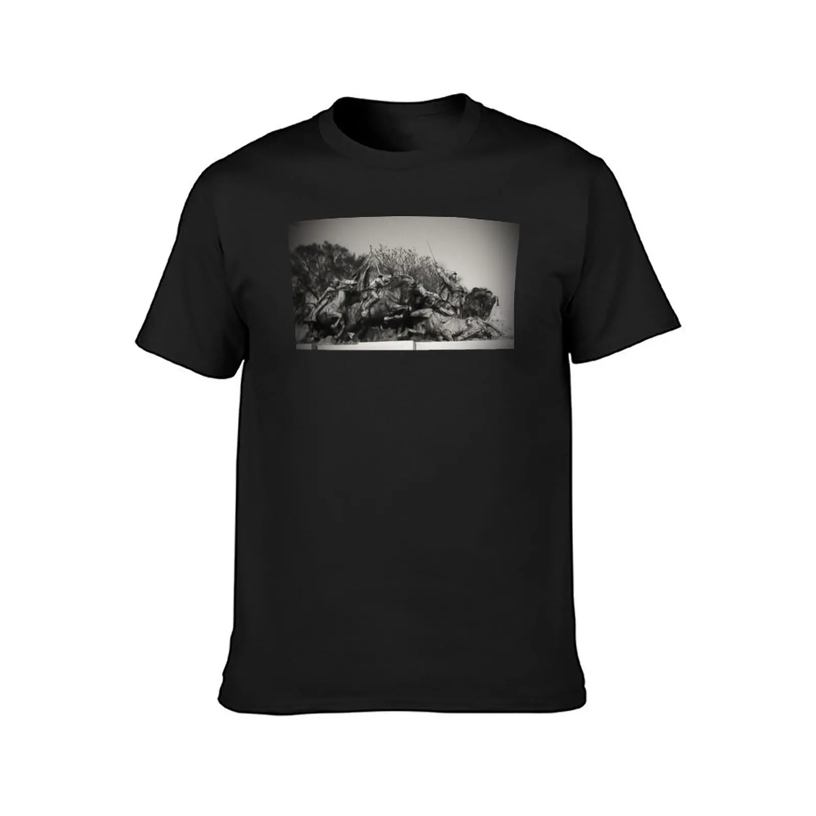 U.S. Grant Memorial - Cavalry Charge T-Shirt plus sizes quick-drying Blouse cute tops mens t shirts pack