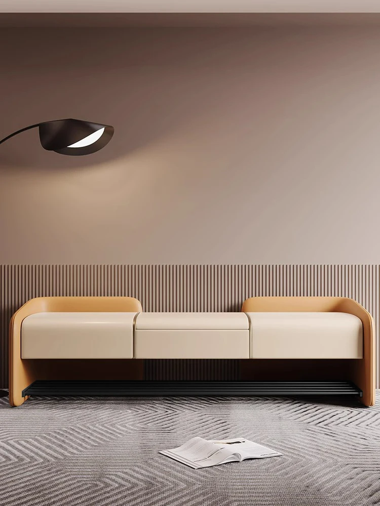 الراقية فيلا المنزل تغيير الأحذية البراز باب المنزل خزانة الأحذية يمكن أن يجلس أريكة البراز تخزين البراز تخزين طويل رف الأحذية #3