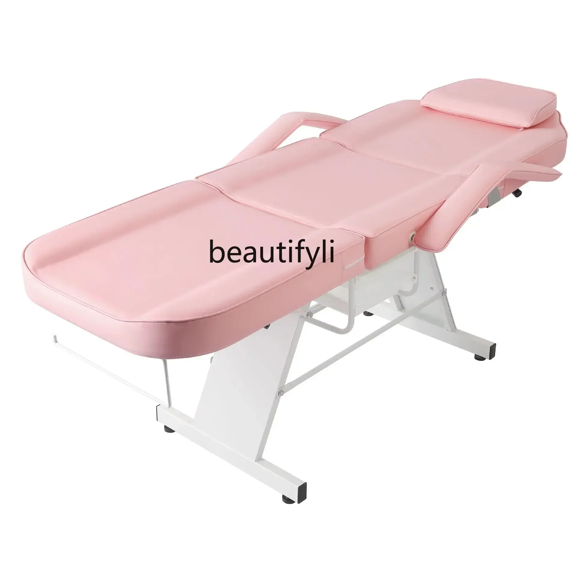 Massage Couch Facial Bed Beauty Chair with High Gas Rod Big Bench