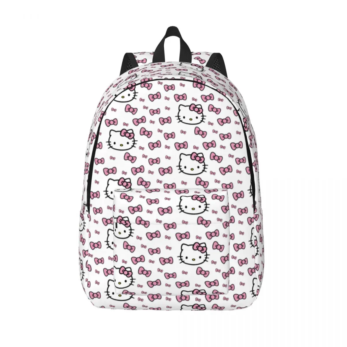 

Hello Kitty мультфильм для подростков, школьная сумка для книг, холст, рюкзак для начальной школы, колледжа на открытом воздухе