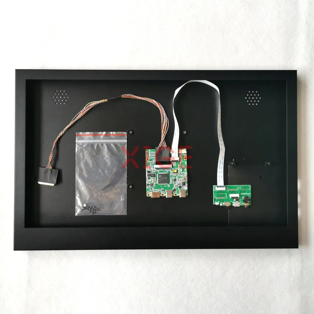 

For LP156WF1-TLA1/B1/C1/F3 TYPEC Mini-HDMI USB-C 3.0 15.6" 1920x1080 40Pin LVDS Laptop Panel Metal Case+Controller Board Kit DIY