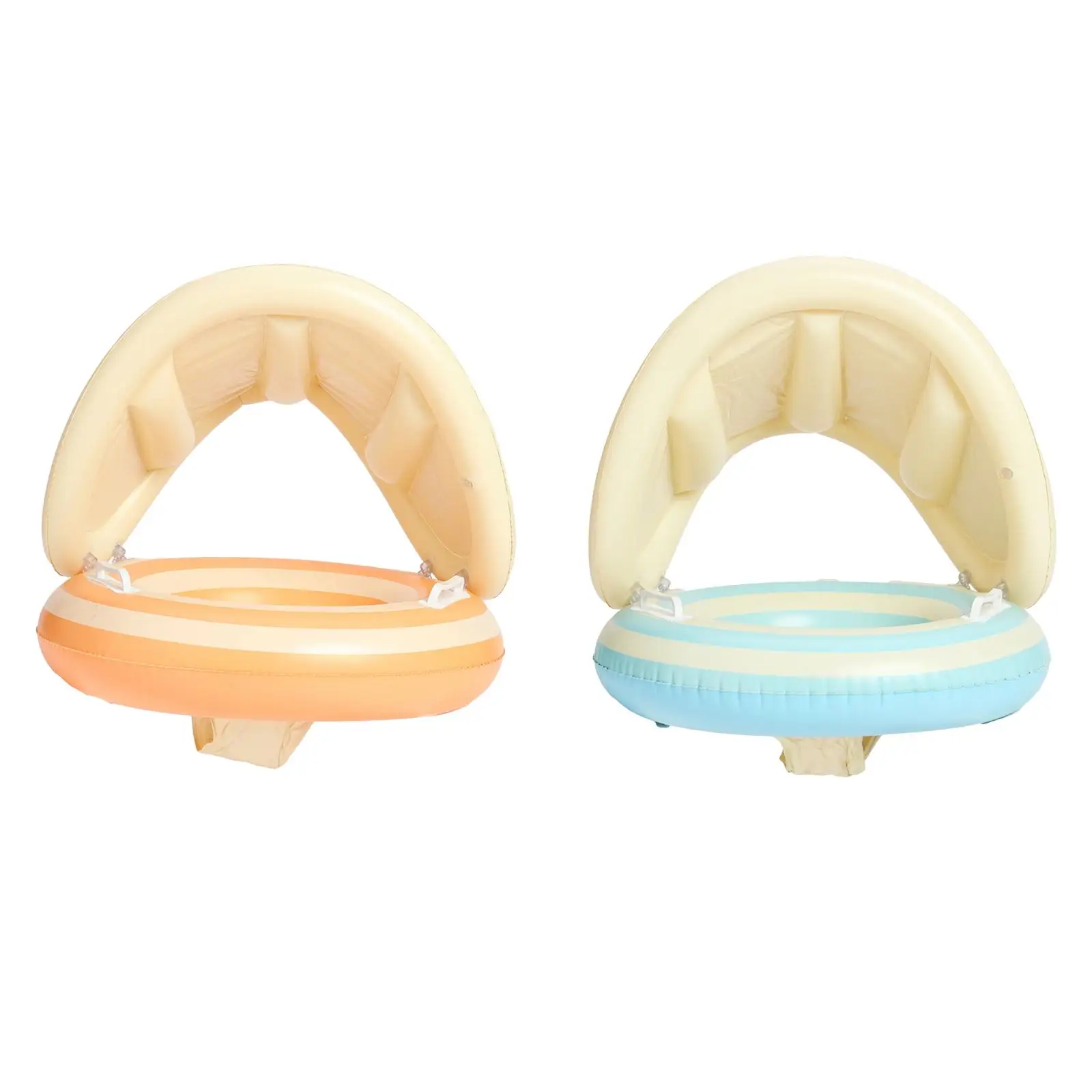 

Baby Pool Float with Sun Protection Canopy for Boys Girls Beginner Swimmers