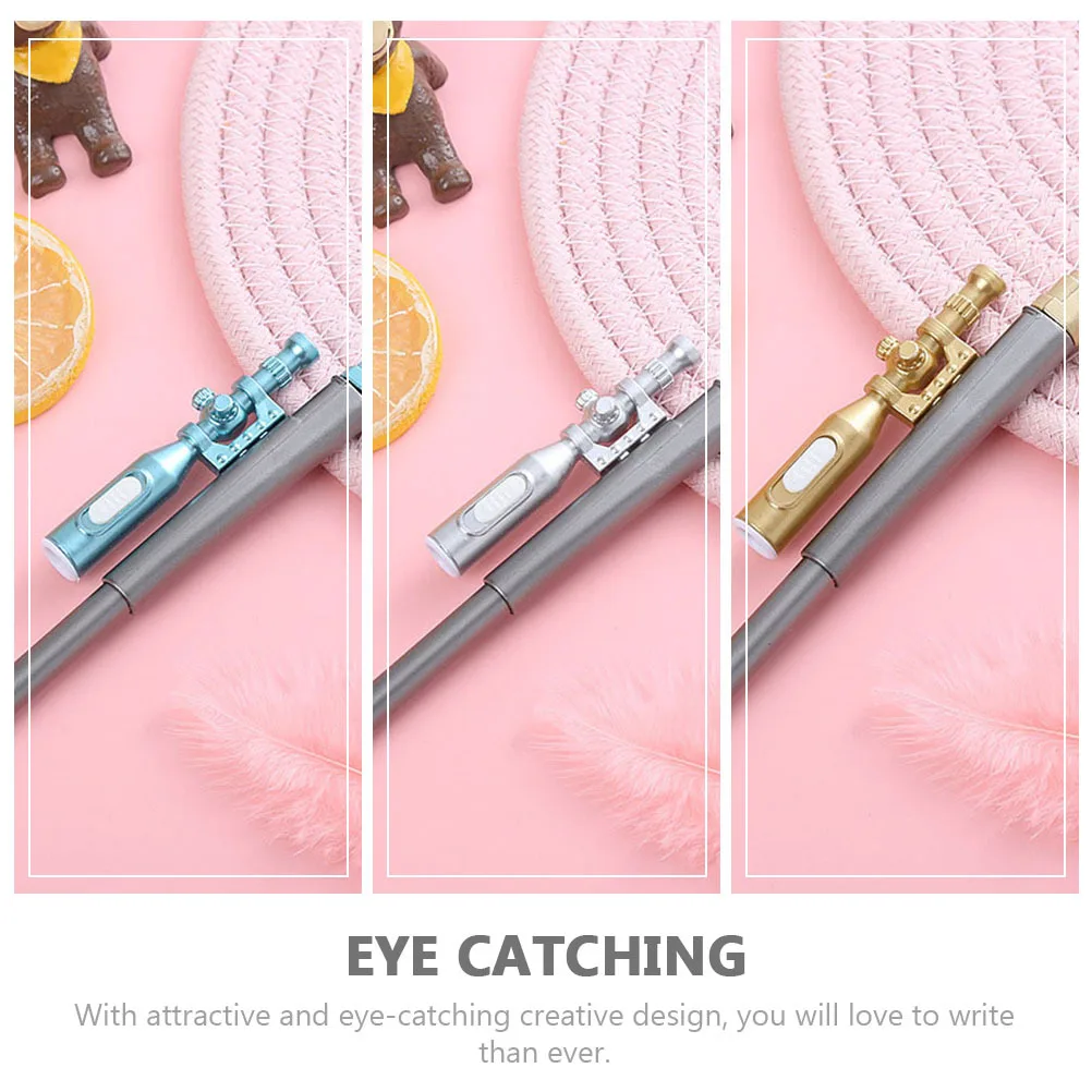 

6Pcs Glow Gel Ink Pens Creative Pattern Smooth Tip Quick Dry Multi-Function Student Writing Pen Writing Pen