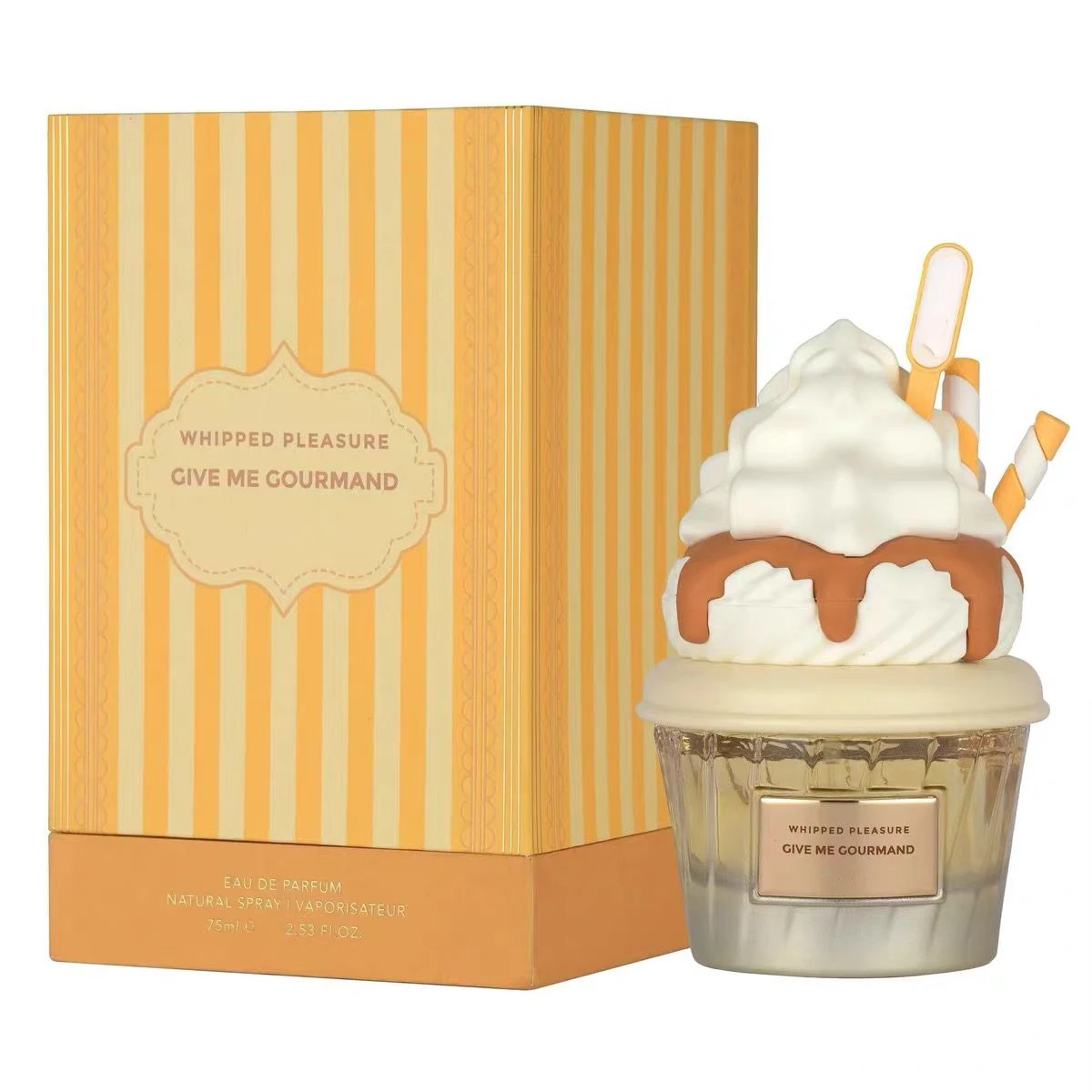 

Whipped Pleasure perfume spray, 75ml, whipped cream, caramel and vanilla, light and durable