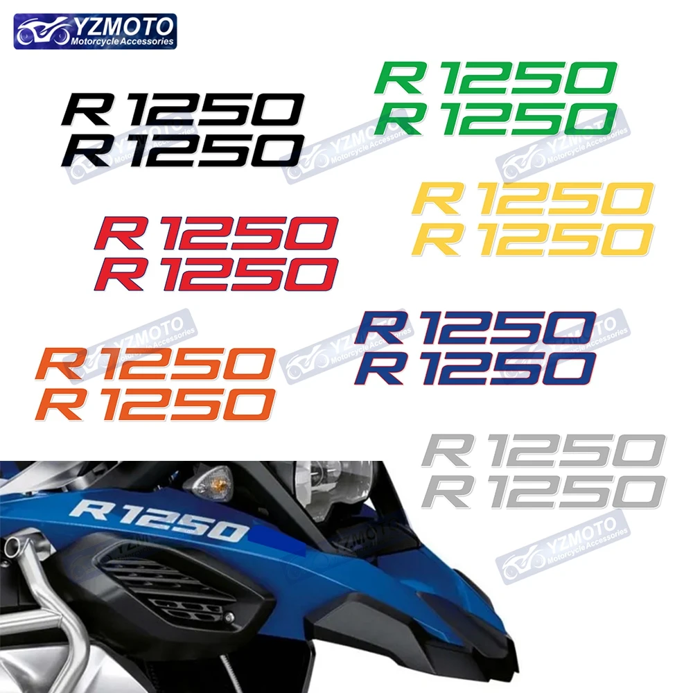 

Для R1250 R1250GS R1250 GS R R1250 HP Adventure Мотоцикл Украсить наклейку Головной обтекатель Водонепроницаемая наклейка Гоночные наклейки