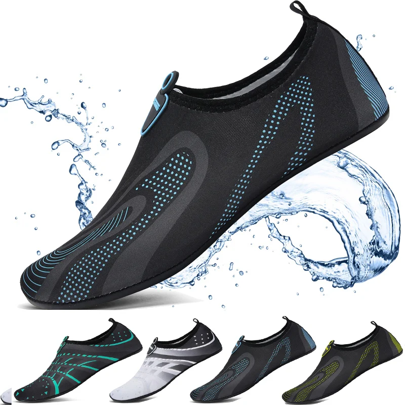 

New Water Sports Shoes Barefoot Quick-Dry Aqua Yoga Socks Slip-on for Men Women Beach Hiking Trekking Footwear Comfortable