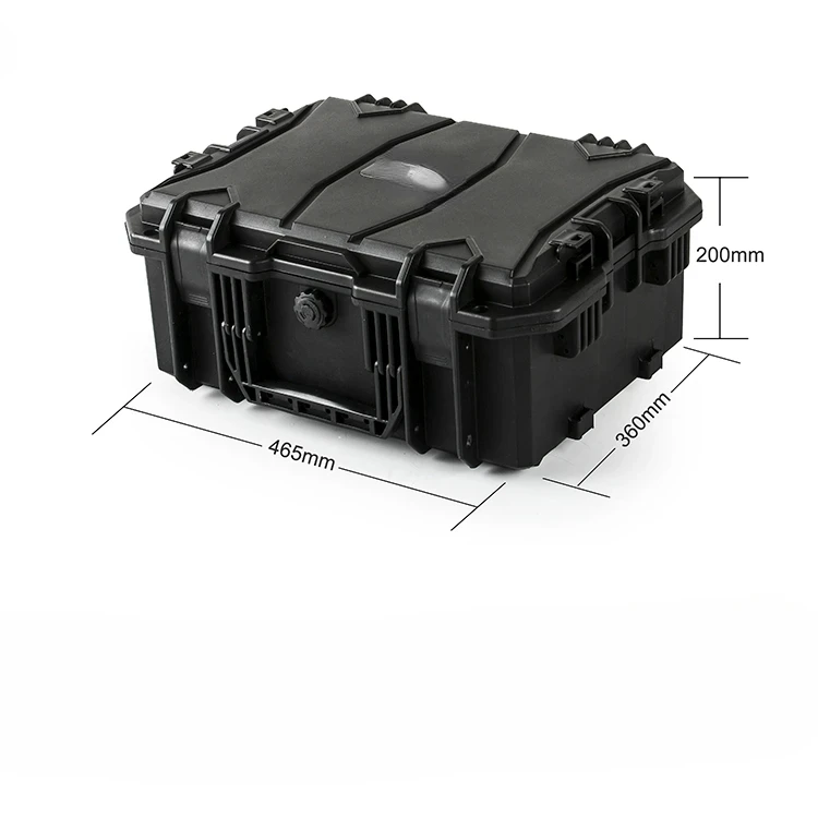 multi-functional hard case with rubber wheels labour-saving plastic tool case box for conservation and usage tools box