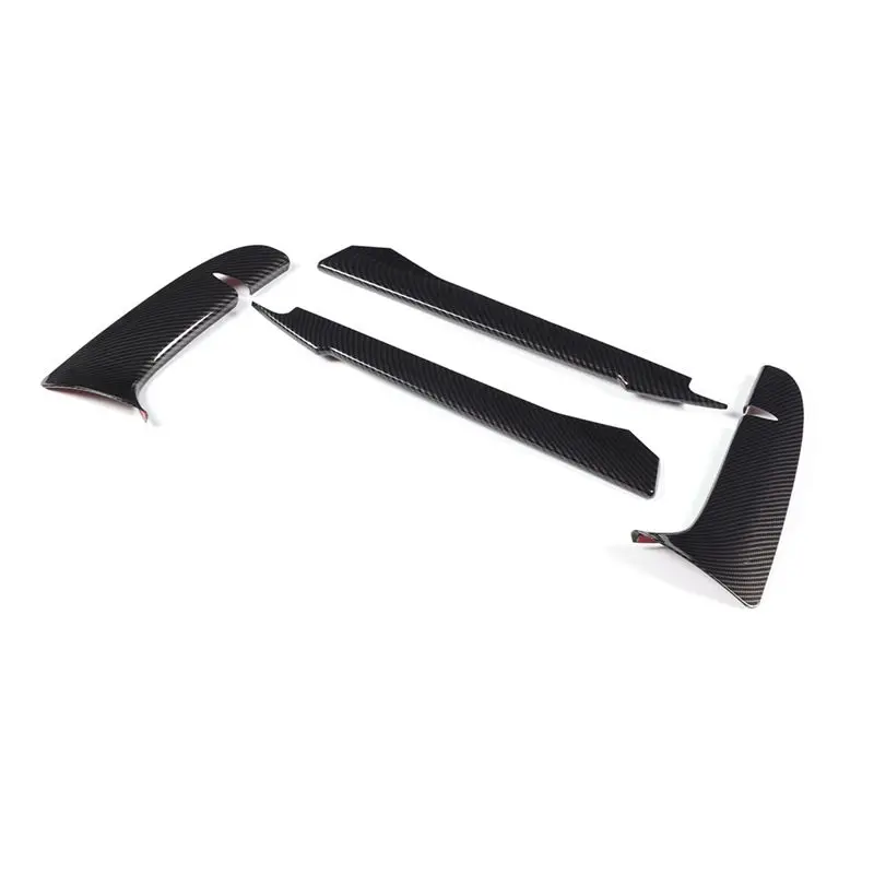 

Rare For Corvette C8 2020-2023 Car Front Bumper Fog Light Lamp Trim Air Inlet Vent Grille Cover Parts