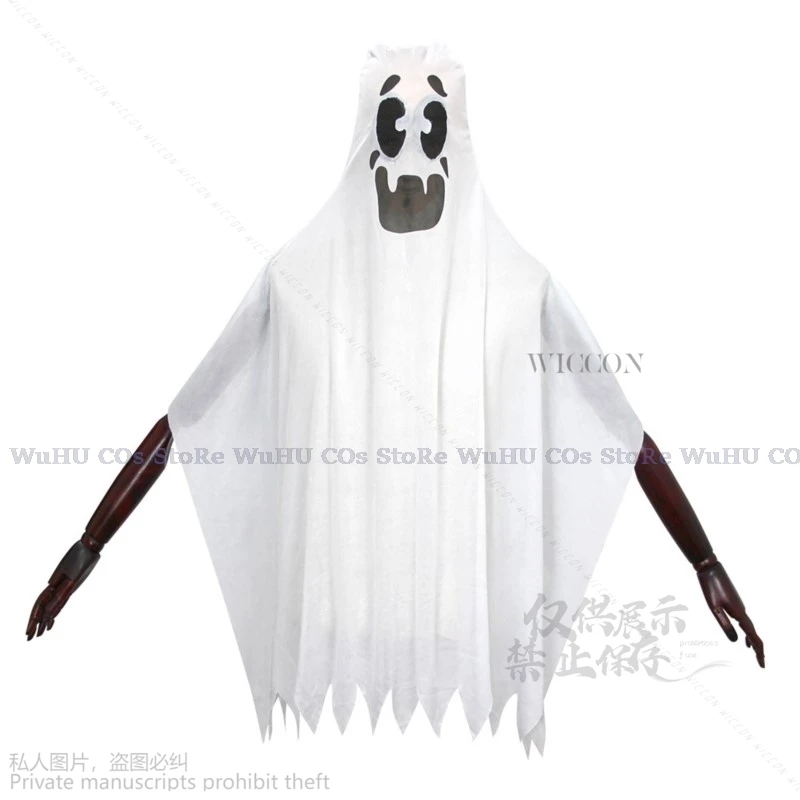 할로윈 공포 코스프레 코스튬 어린이 유령 술 망토, 뱀파이어 엘프 원피스 호박 바구니, 어린이 소년 소녀 카와이 파티 세트