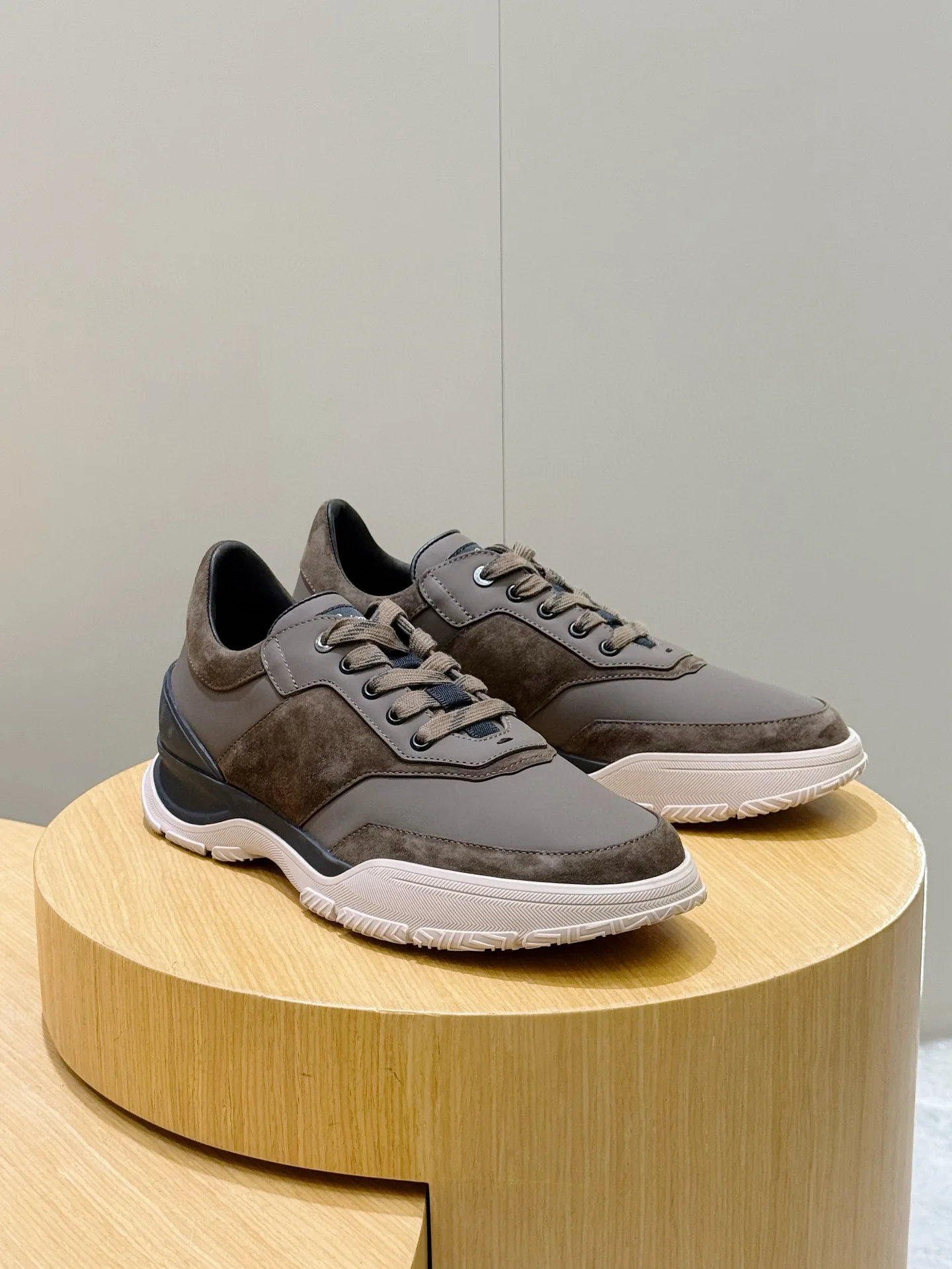 7SIJITONGDA 2025, neue Freizeit-Sportschuhe für Herren |   Laufschuhe aus gemischtem Wollstoff 39-45