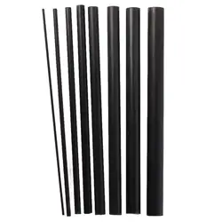 High Strength Carbon Fiber Sticks Light Weight Reinforcement Rod Fishing Rod Repair Kit 1mm~10mm Solid Fishing Pole Building Kit