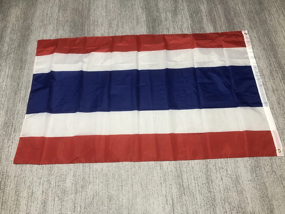 Thailand Flag 90x150cm high quality polyester Hanging standard Flag Banner 3x5fts Thailand Flag for home decoration