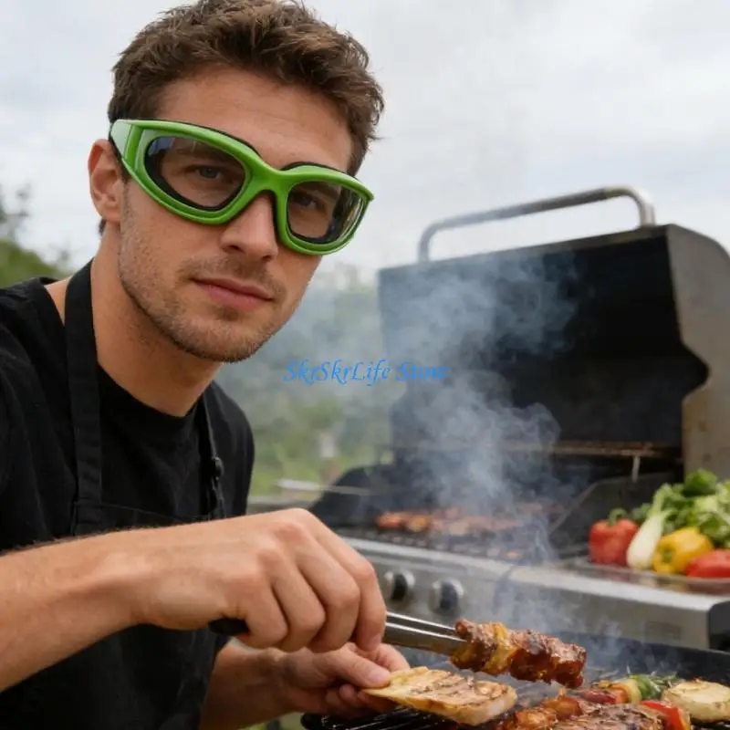 

E65E Comfortable Sealed Safety Glasses Anti Fog Onion Goggles For Tear Prevention