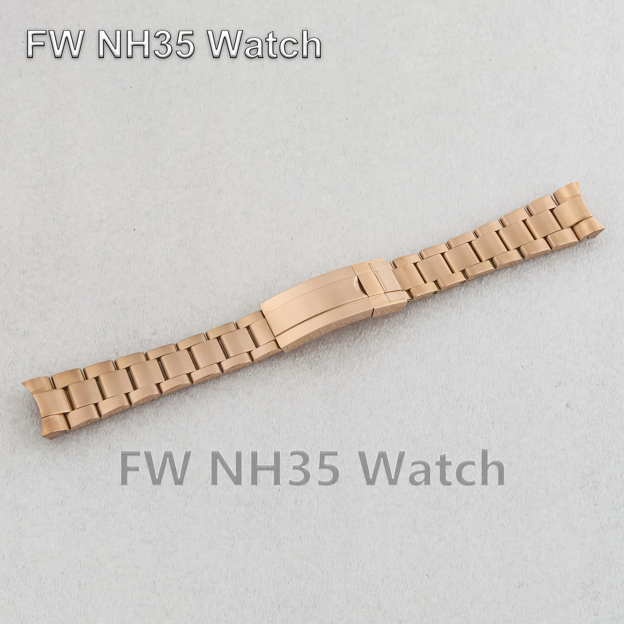 

NH35 Watchband 20mm Strap for SUB GMT Watches Solid Stainless Steel Oyster Watch Band Watch Accessories Repair Tool Bracelet