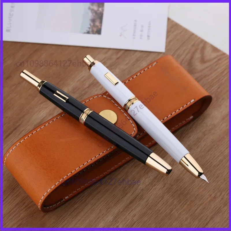 penna-stilografica-in-metallo-majohn-a1-senza-clip-retrattile-punta-fine-05mm-penna-regalo-per-scrittura-forniture-per-scuola-ufficio-e-affari